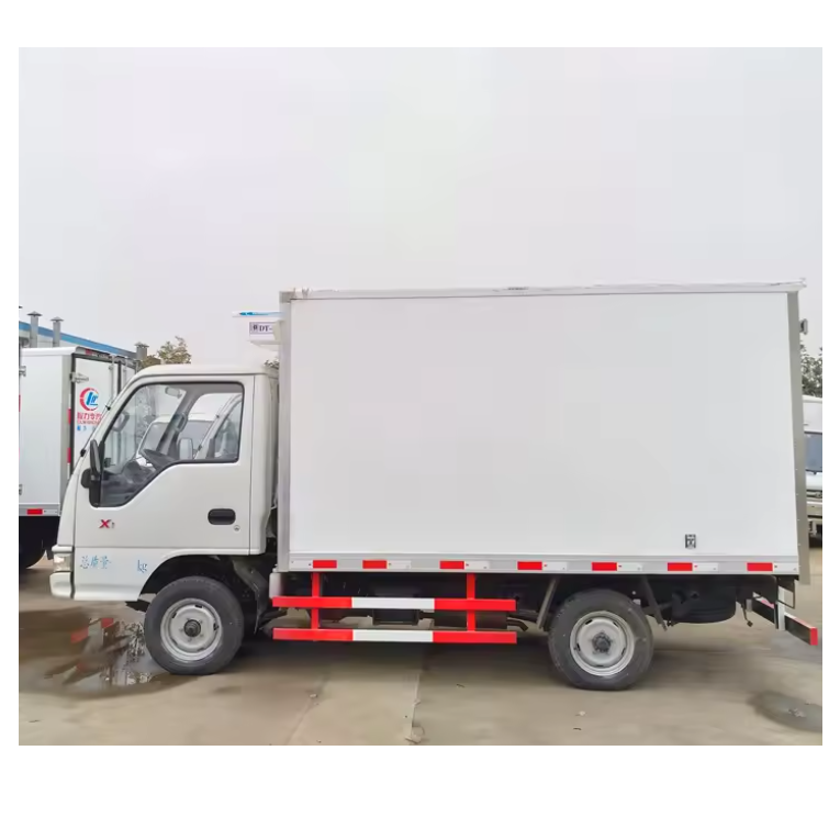 New and Used ISUZU 600P Refrigerated Van Truck Mini Refrigerated Truck on Sale