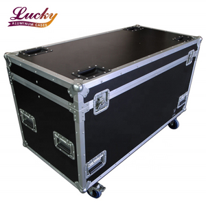 Aluminum cable flight case 9/12mm thickness plywood for placing music instrument case