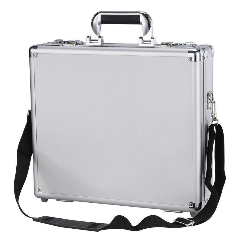 Aluminum Alloy Tool Box Small Hard Air Box Strap Shoulder Strap Hard Aluminum Beauty Case High Quality Accept Customization