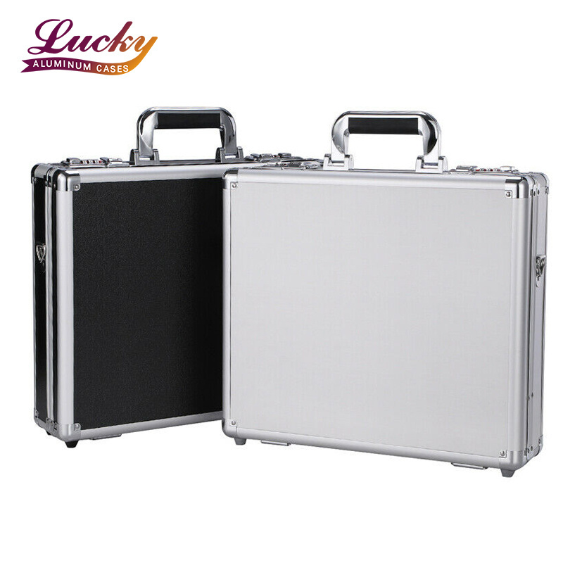 Aluminum Alloy Tool Box Small Hard Air Box Strap Shoulder Strap Hard Aluminum Beauty Case High Quality Accept Customization