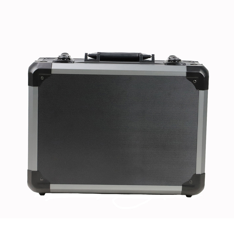 High Quality Aluminum Case with DIY Foam Safety Hinges Design Tool Hard Case Portable Case Tool Box