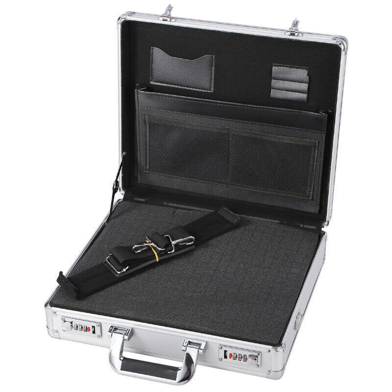 Aluminum Alloy Tool Box Small Hard Air Box Strap Shoulder Strap Hard Aluminum Beauty Case High Quality Accept Customization