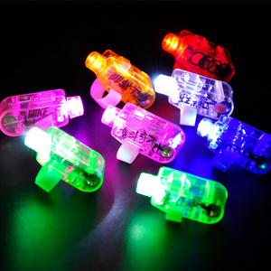 Hot Red Blue Green White Colorful Glow Dark Led Finger Light Gloves For Wedding Festival Party Decor