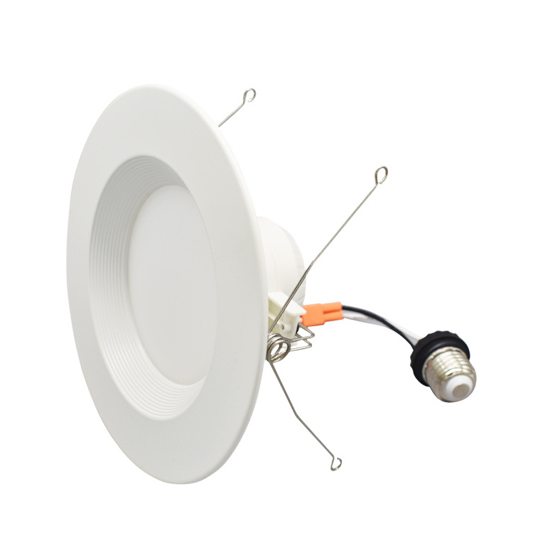 DLC  listed 4 inch 5 inch 6inch 8W 12W Retrofit Ceiling Mount kit LED down light recessed LED downlight junction box