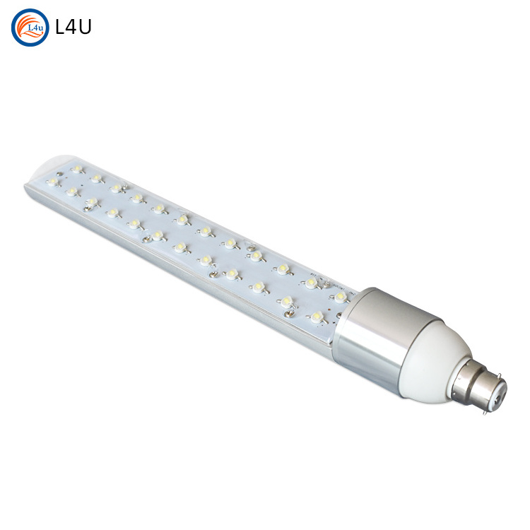 Extruded aluminium integrated driver led replacement for sox/lps lamp Rotatable B22/E27 led Street Light