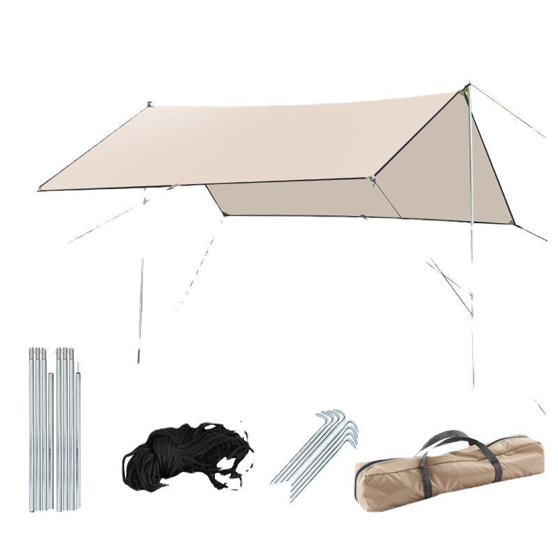 hot sell rain fly tarp Lightweight for Camping Backpacking and Outdoor new style Tent Tarp Camping Tarp Tent