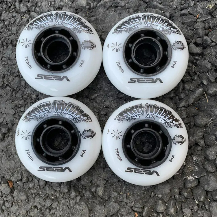 Super high rebound inline skates wheels of 72mm 76mm 80mm