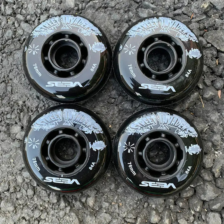 Super high rebound inline skates wheels of 72mm 76mm 80mm