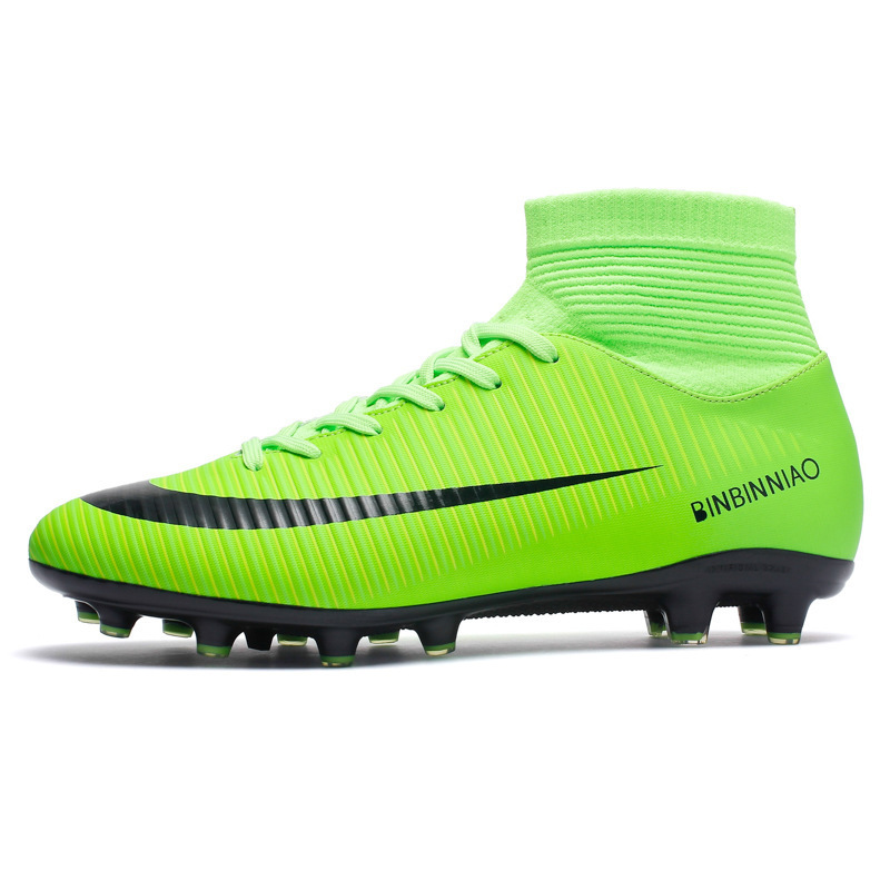 customize your own high top specs sport chaussures de football ayakkabilar cleats boots training soccer shoes for men or kids