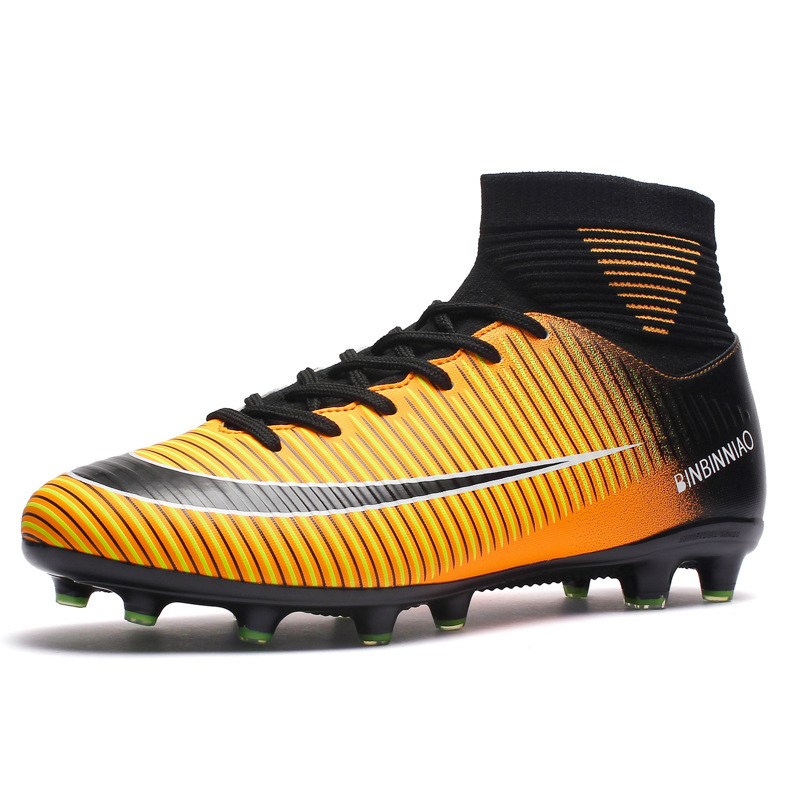 customize your own high top specs sport chaussures de football ayakkabilar cleats boots training soccer shoes for men or kids