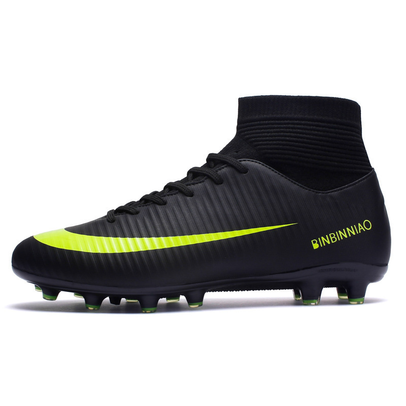 customize your own high top specs sport chaussures de football ayakkabilar cleats boots training soccer shoes for men or kids