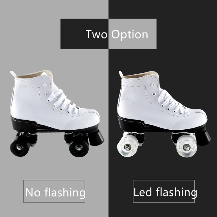 Hot Selling Factory Price Oem 32-46 Size White Roller Skates Shoes For Kids And Teenager