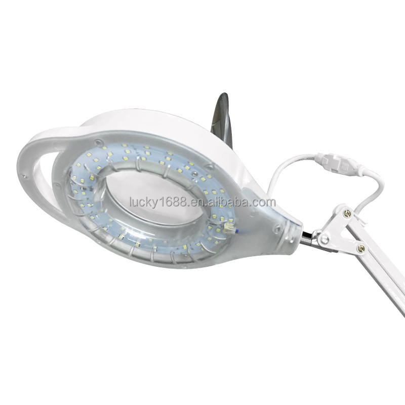 Wholesale New 70PCS LED lights beauty salon magnifier lamp for skin magnifying