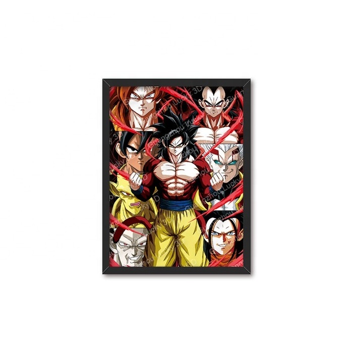 100 Designs Wholesale Anime 3D Poster Manga 3D Lenticular Poster Wall Decor 3D  Picture Anime Poster 3D