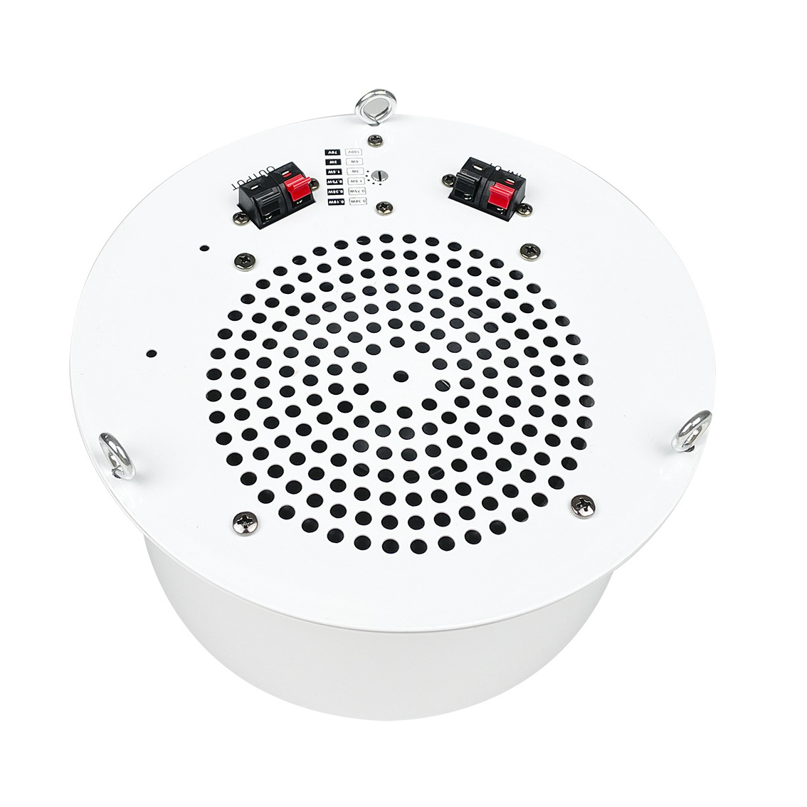 Public Address System 5.25 Inch 6W Full Range Ceiling Speaker for Office Sound Masking and Music Signals