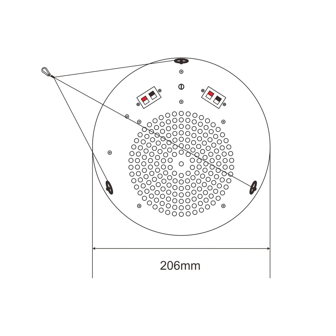 Public Address System 5.25 Inch 6W Full Range Ceiling Speaker for Office Sound Masking and Music Signals