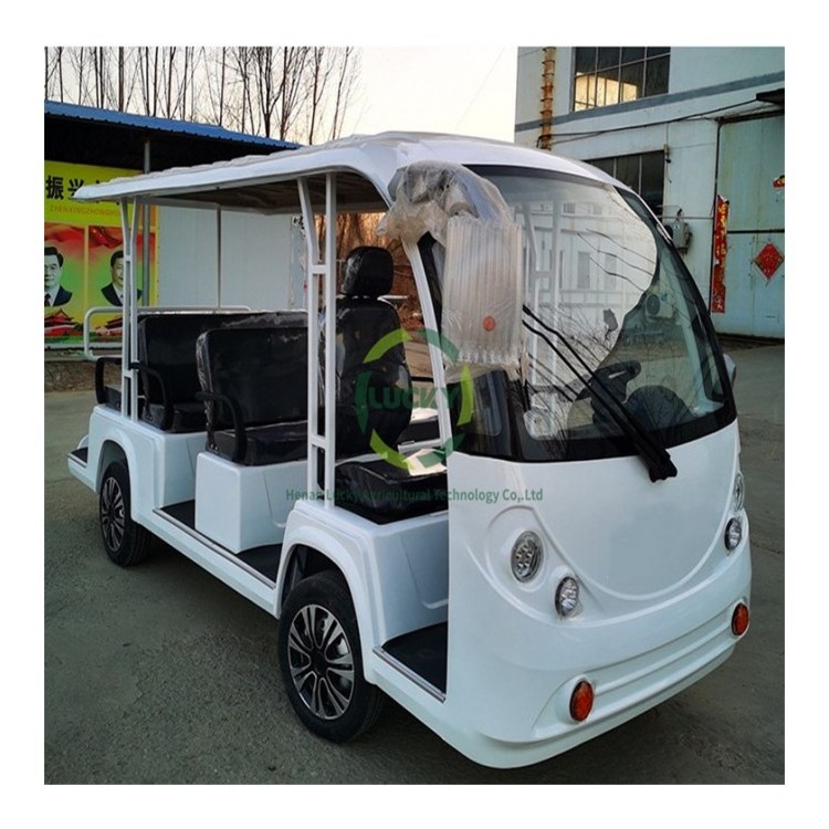 Luxury Zone New Arrivals Utility Golf Cart 6 Seater Color Model Customized Electric Golf Carts For School Patrol