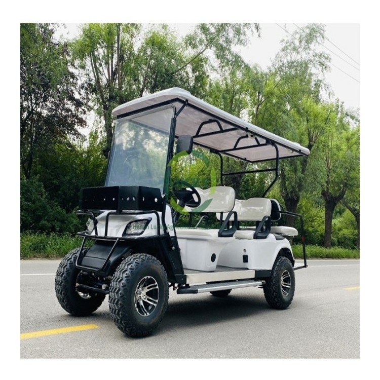 Morden Style Electric Golf Cart Premium Quality 72V Electric Golf Cart 6 Passengers Lifted Golf Buggy