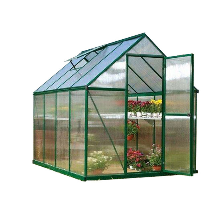 Garden Balcony Venlo Gutter Connected Mini Hobby Light Dep Insulated Retractable Roof Greenhouse For Seedlings