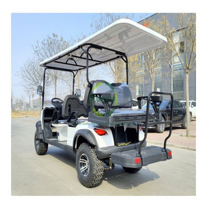 Cheap Newest Hot Sale Low Speed Vehicle 4 Wheel Drive Lithium Battery Club Car Gas Power Electric Motorcycle Golf Cart