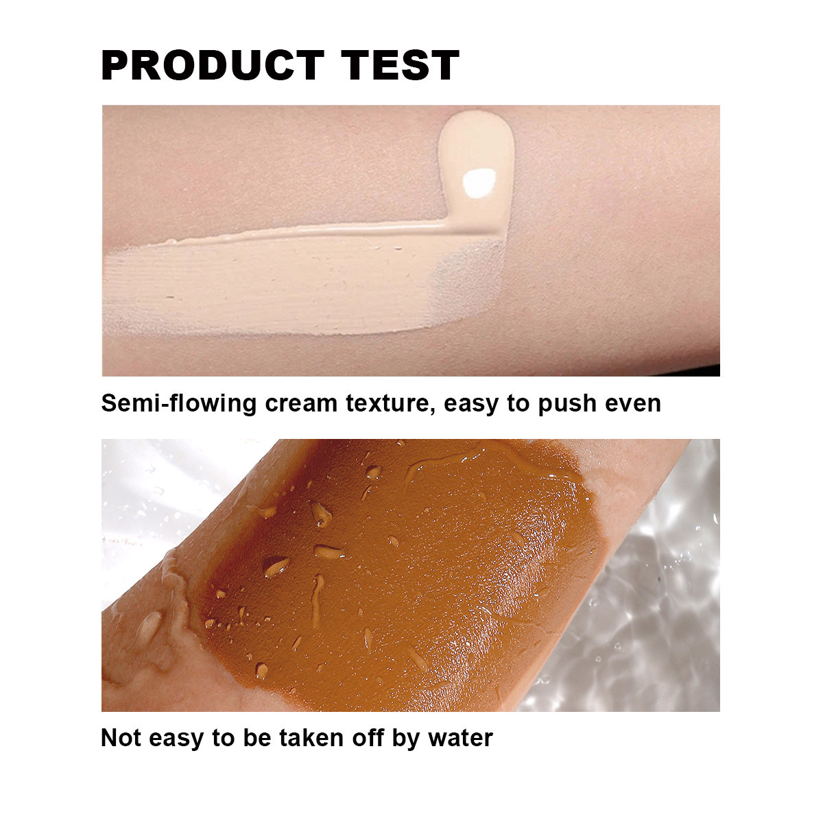 long lasting high quality make up cream private label full coverage waterproof and matte makeup liquid foundation