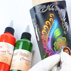 Brilliant Color Body Paint Airbrush Tattoo Paint Ink Temporary Spray Tattoo Ink