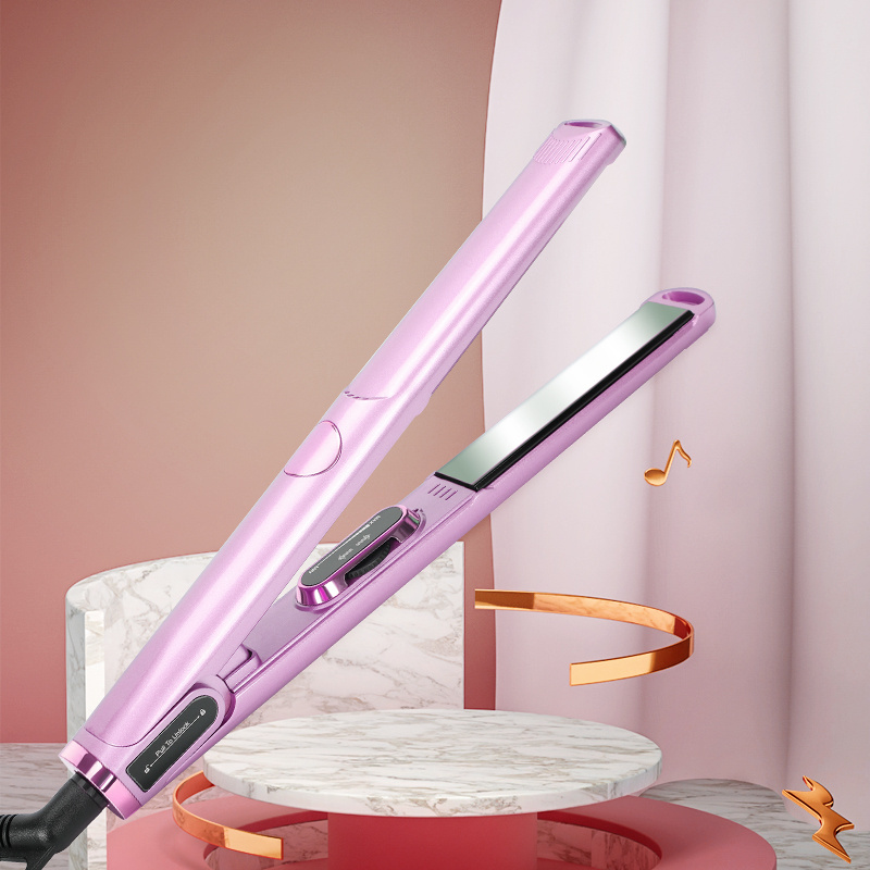 New Design Sleek Styling Professional Hair Straightening Machine 450 Degree PTC Flat Iron Titanium Hair Straightener