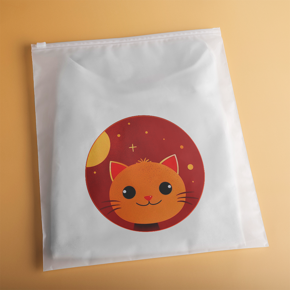 Large Storage Swimwear Packaging Eco Polybag Custom Plastic Logo T-shirt Frosted Zipper Bags Transparent Ziplock Bag For Clothes