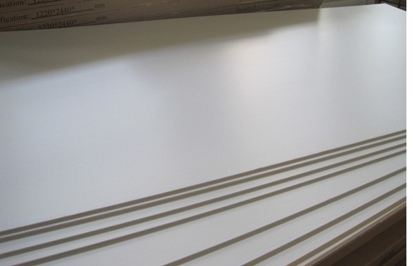 customized size white/black rigid cladding PVC foam board for building material