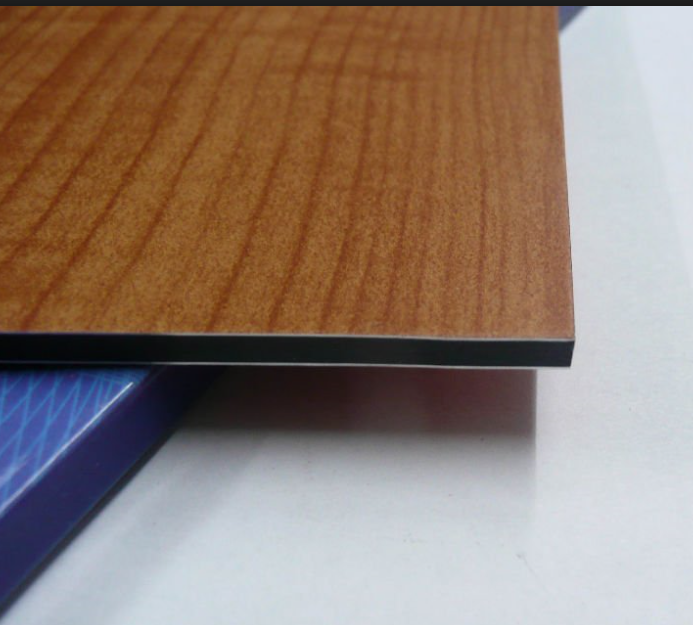 Wood sheet 3mm nanotechnology aluminum composite panel of insulated wall panel