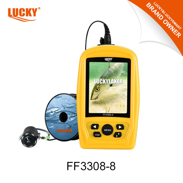 LUCKY FF3308-8 fish finder hand hold fish finders boat engine fishing rod underwater camera