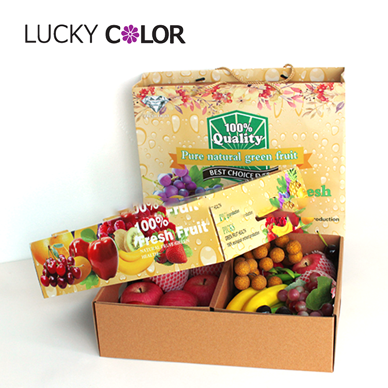Custom Full Color Printing Fresh Cherry Fruit Packaging Boxes Mango ...
