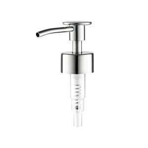 High Quality Plastic Metal Pump Dispenser 28/400 Stainless Steel Lotion Pump Hand Sanitizer metal pump