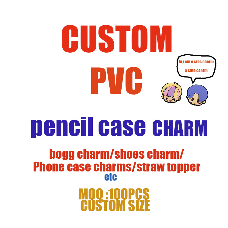 Cheap kawaii Waterproof Pen Case custom stationery mesh accessories plastic round Pencil Cup holder charms