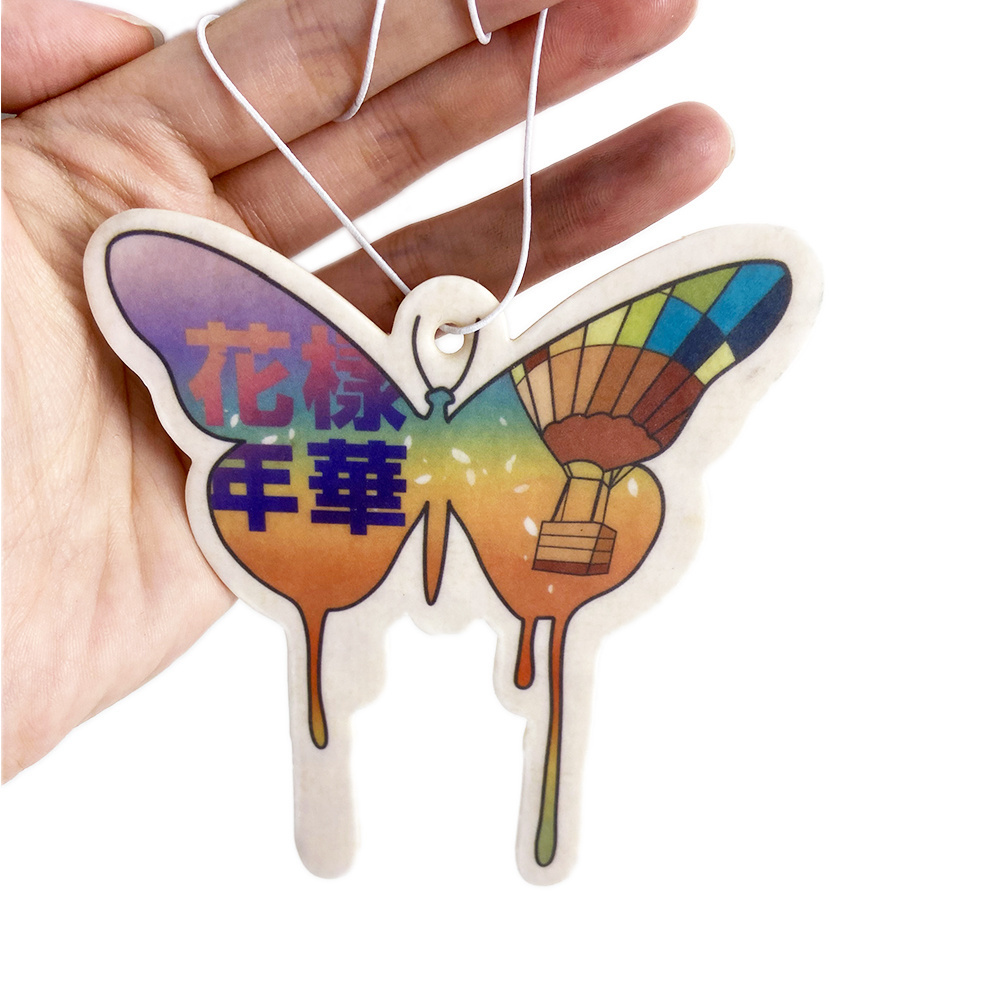 Promotional Gifts Hanging Paper Funny Air Freshener Perfume Car Air Freshener interior accessories car deodorant