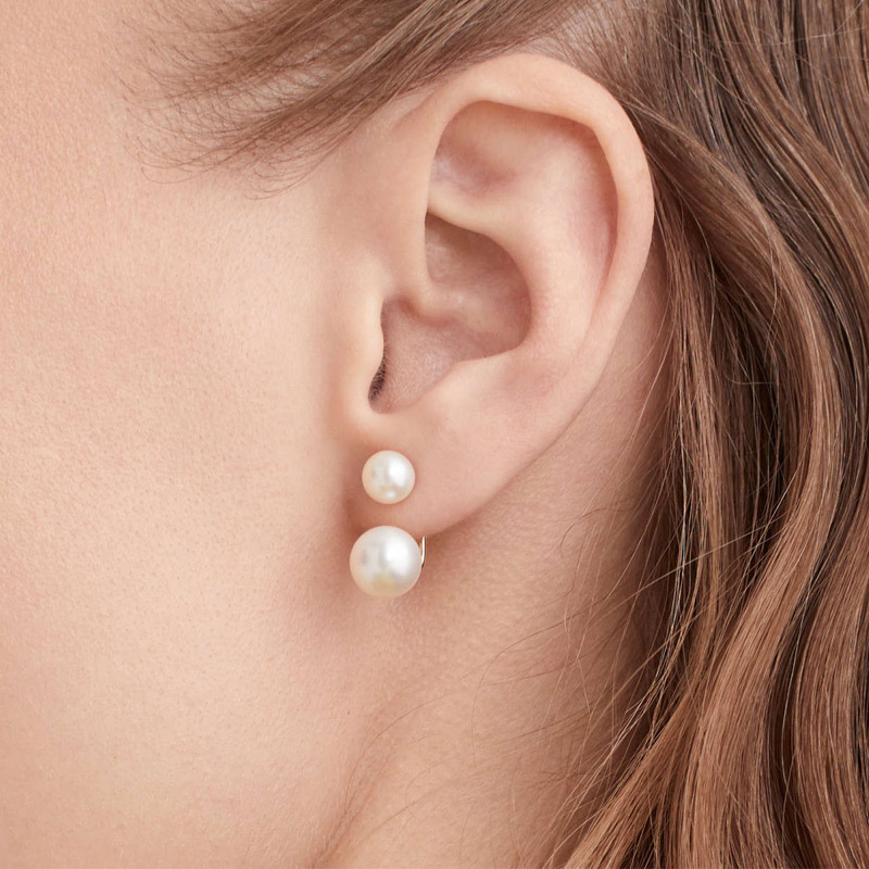 Fashion Classic Removable Drop Earring Can Mix And Match Or Wear Solo As A Stud Jewelry Pearl Stud Earrings