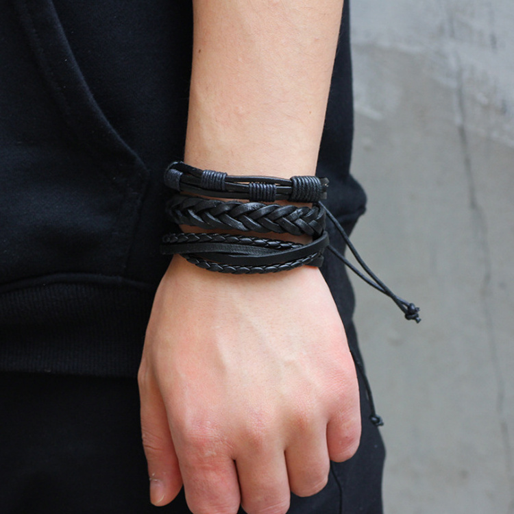 male leather bracelets, leather cuff bracelet, mens leather bracelet