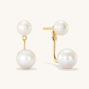 Fashion Classic Removable Drop Earring Can Mix And Match Or Wear Solo As A Stud Jewelry Pearl Stud Earrings