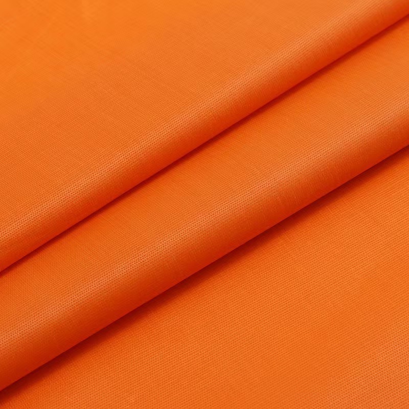 Manufacturers direct polyester Taffeta  PVC plain color bottom fabric waterproof tarp raincoat tent fabric