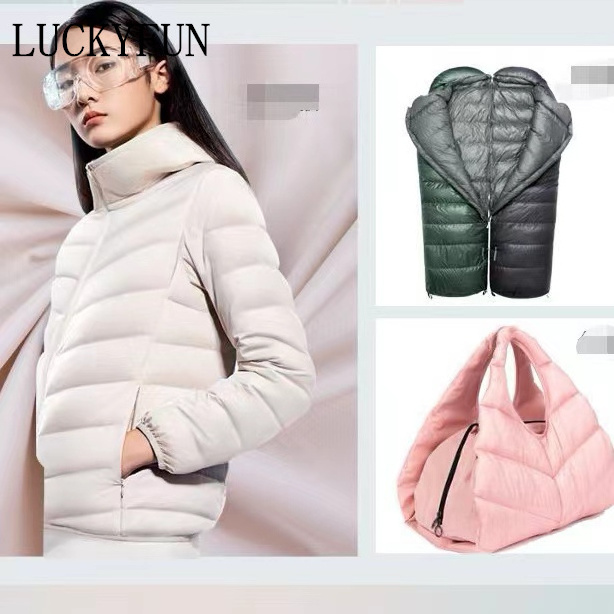 30D polyester straight filling channel cloth down jacket cotton fabric