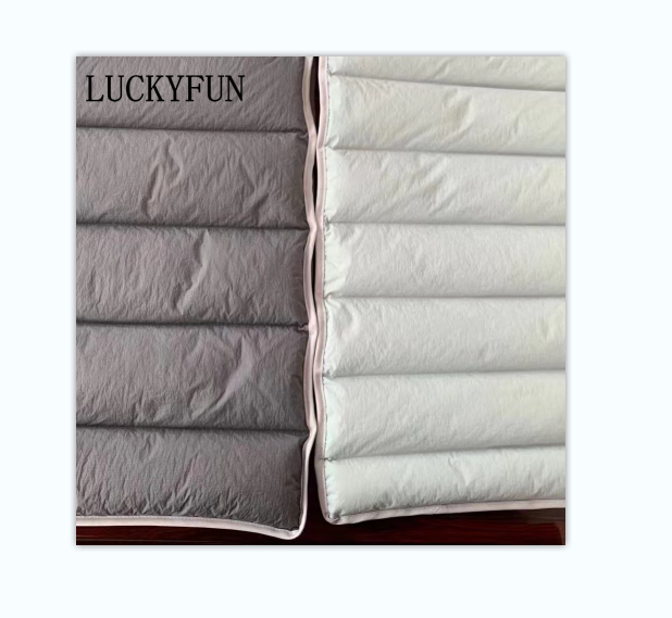 30D polyester straight filling channel cloth down jacket cotton fabric