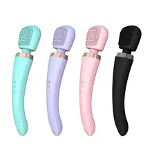 New smart rechargeable waterproof electric double side body cleaning silicone massage bath brush