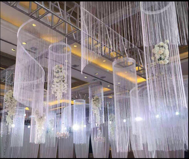 LG20181029-12 Wedding Ceiling Decoration Glitter String Curtain Wedding Decoration & Supplies