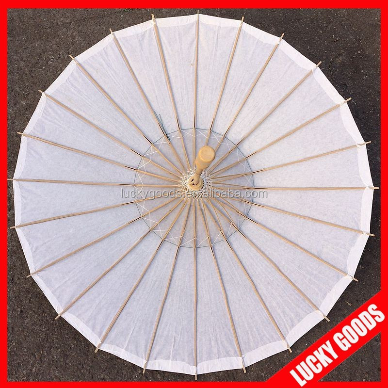 personalized oil paper white wedding umbrellas wholesale