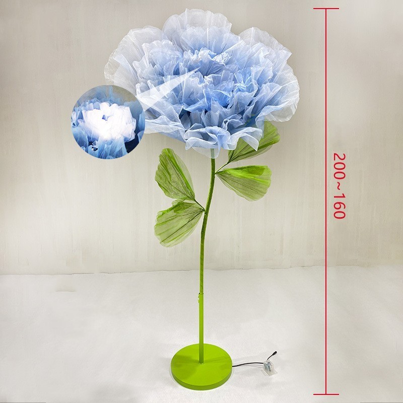 LY210730-2 Giant Wedding Silk Flower Decoration Giant Artificial Flowers