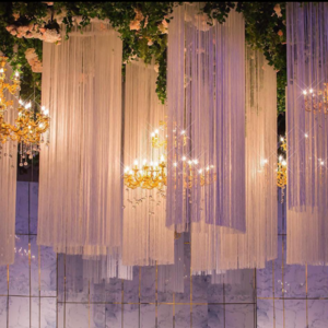 LG20181029-12 Wedding Ceiling Decoration Glitter String Curtain Wedding Decoration & Supplies