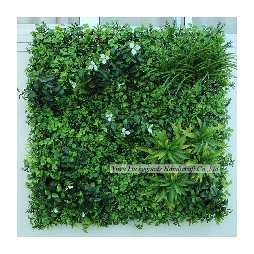 LK20191022-52 Artificial green plant wall decor for home wedding hotel