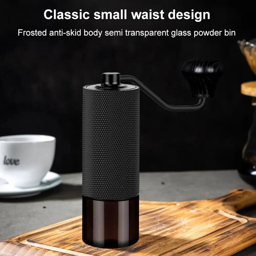 Coffee Bean Grinder Portable Grain Stainless Steel Crank Hand Hand Coffee Grinder Kitchen Tool Grinder