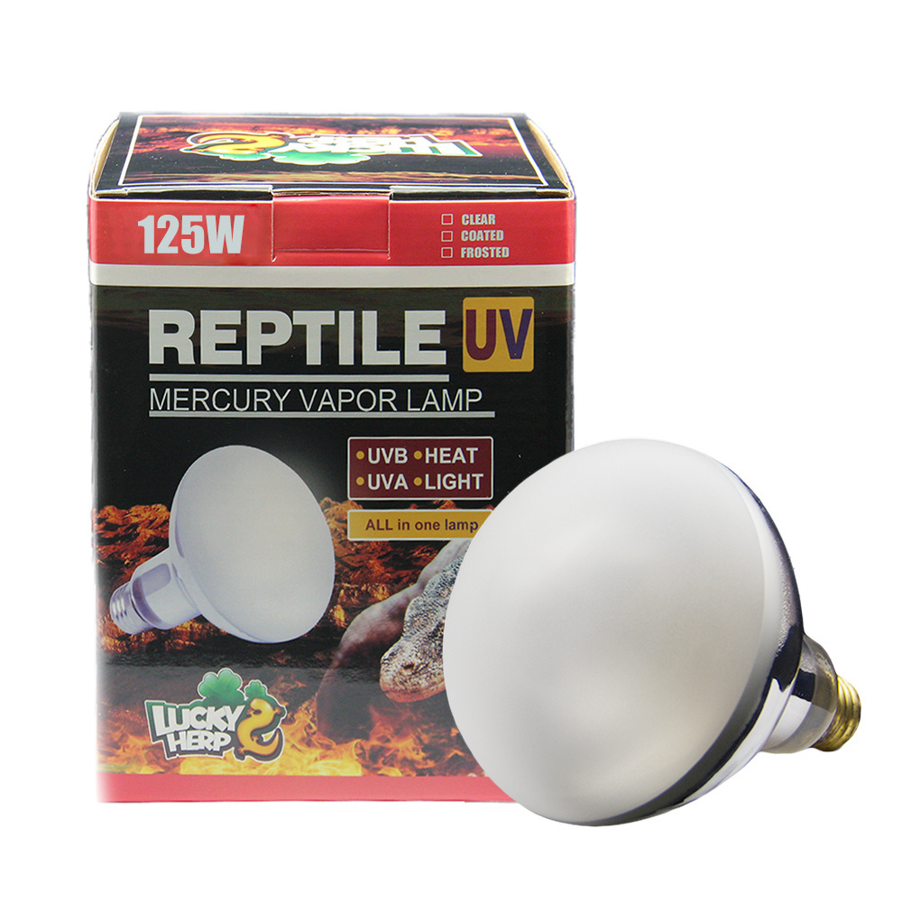 mercury vapor lamp 160watt r115 uva uvb power sun light and heat bulb for gecko