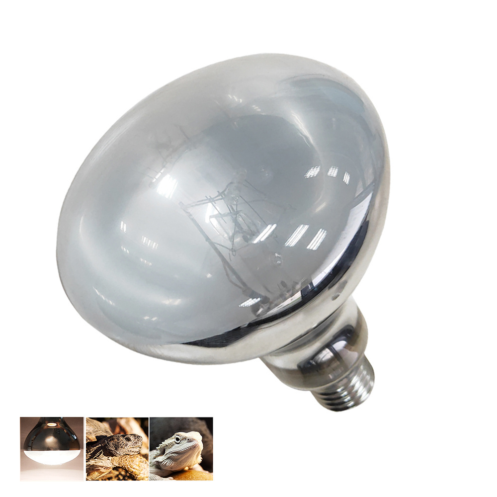 Mercury vapor 125 watt heat coated power sun light uva uvb bulb for reptile